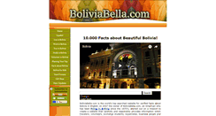 Desktop Screenshot of boliviabella.com
